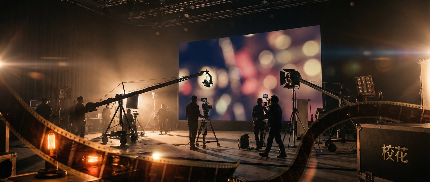 国产主播传媒影视创作现场