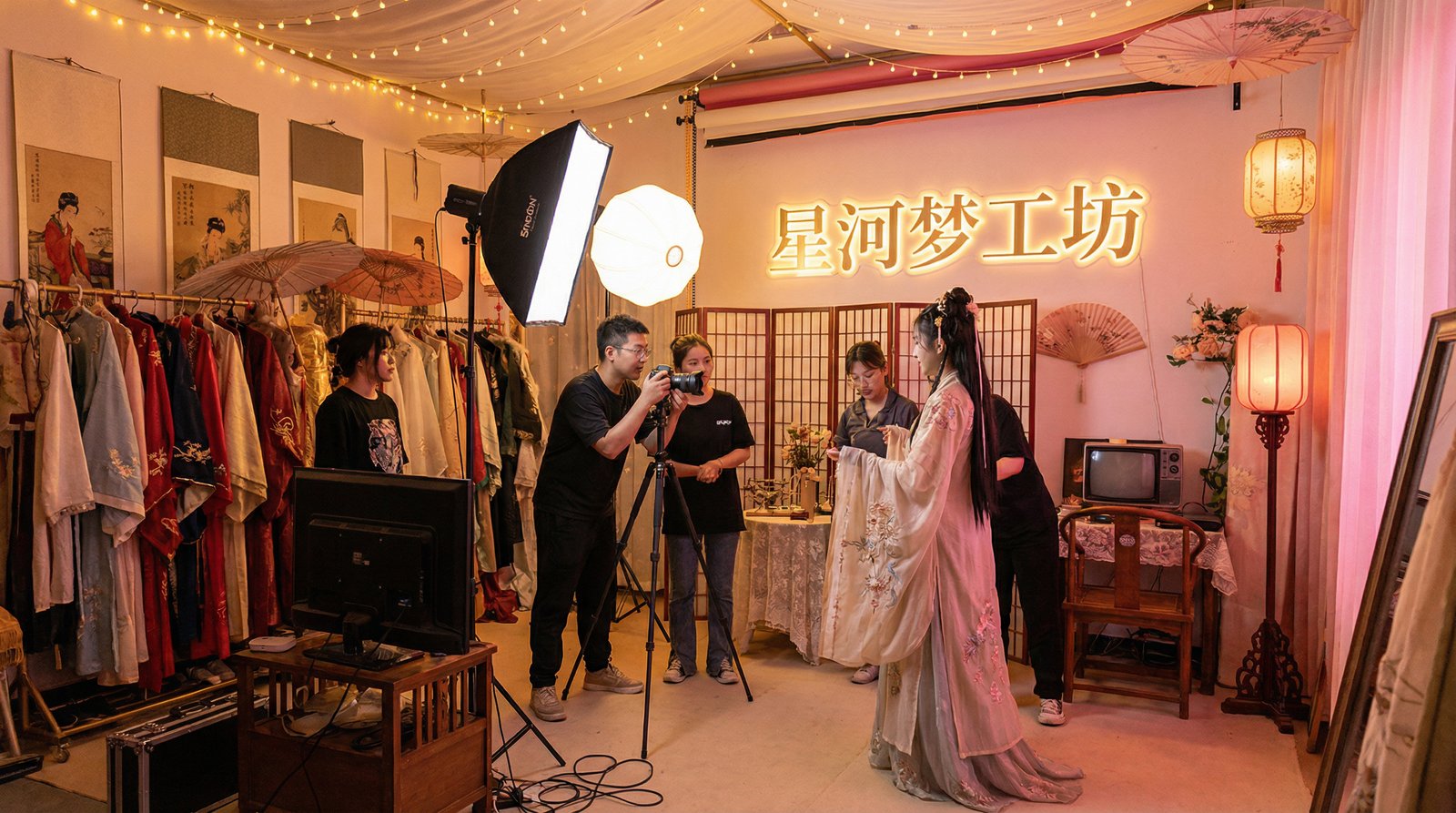 国产主播cosplay传媒拍摄